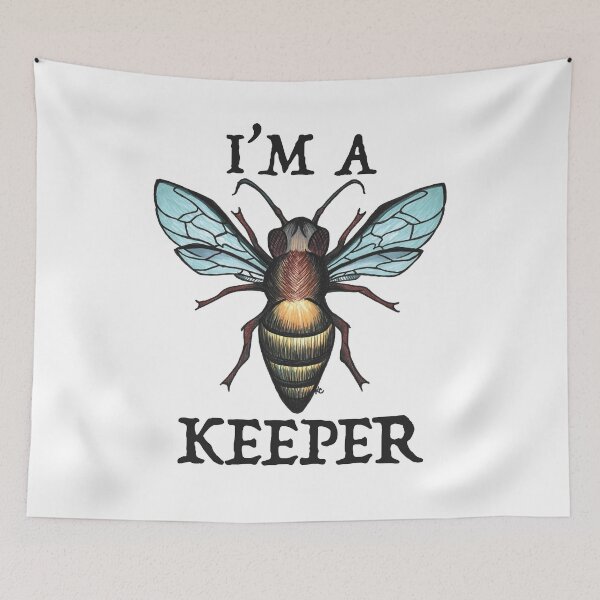 Item preview, Honey Bee - I'm A Keeper designed and sold by The White Bat.