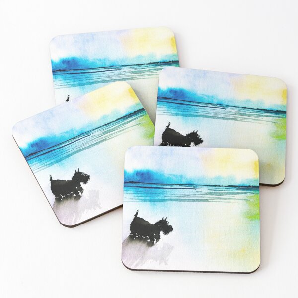 Item preview, Scottie Dog 'Seascape' designed and sold by archyscottie.