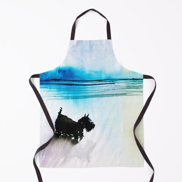 Item preview, Scottie Dog 'Seascape' designed and sold by archyscottie.