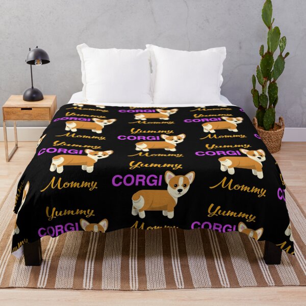 Item preview, yummy corgi mommy.cute corgi puppy, corgi lover designed and sold by efenem.