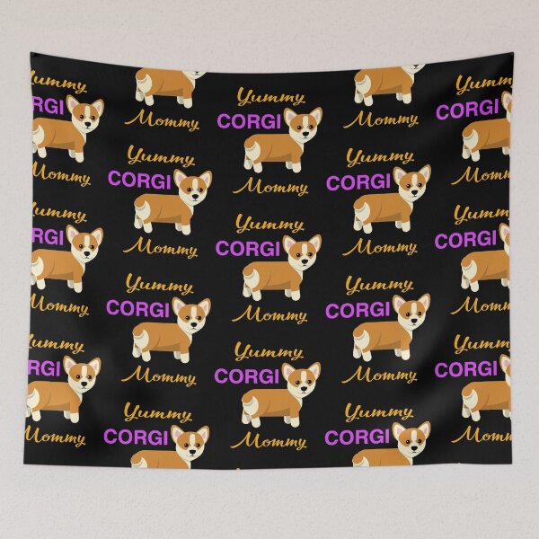 Artikelvorschau, leckere Corgi Mama. Netter Corgi Welpe, Corgi Liebhaber entworfen und verkauft von efenem.