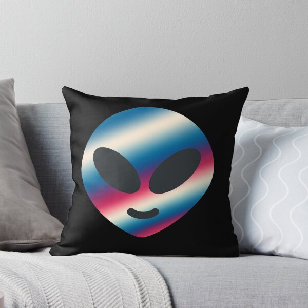 Artikelvorschau, Eisiger Regenbogen Alien Emoji entworfen und verkauft von Luna Snaps.