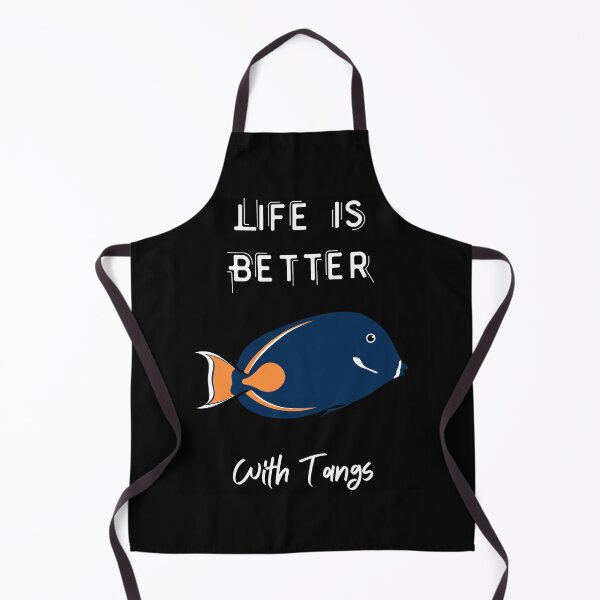 Item preview, life is better with tangs,Funny Fish Tank Aquarium Lover Christmas Gift designed and sold by piskwi.