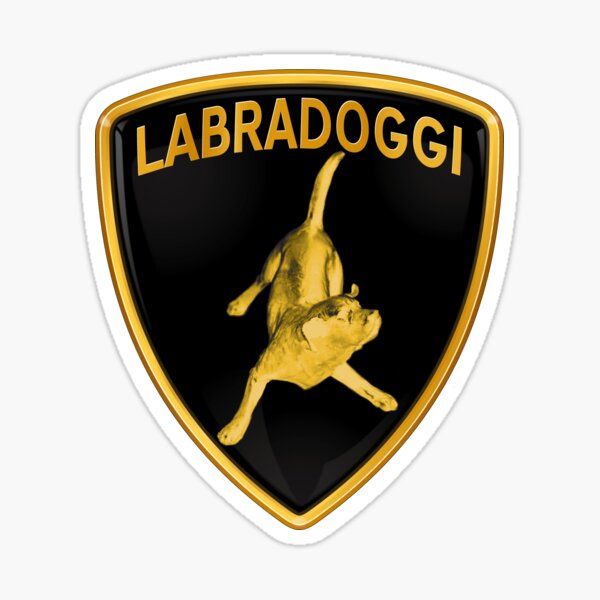 Lamborghini deals sticker logo