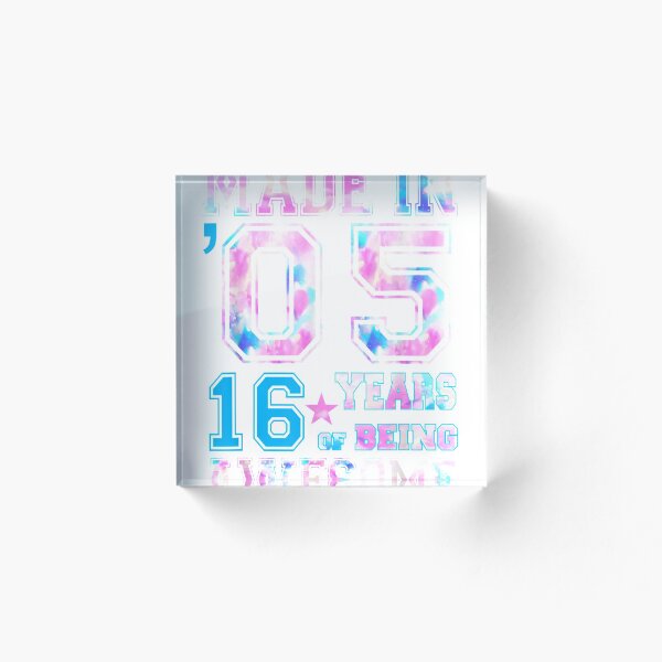 Item preview, 16 Year Old Girl Gifts For 16th Birthday Gift Born In 2005 T-Shirt designed and sold by ImartX.