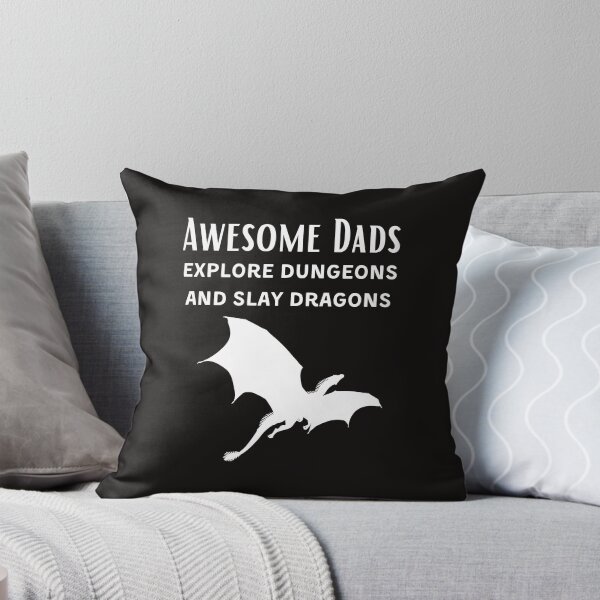 Item preview, awesome dads explore dungeons and slay dragons,funny gift dad christmas gamer designed and sold by piskwi.