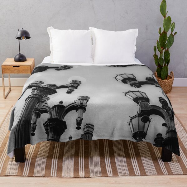Item preview, Urban Light at LACMA Los Angeles California USA in black and white designed and sold by Mrvell.