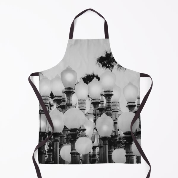 Item preview, Urban Light at LACMA Los Angeles California USA in black and white designed and sold by Mrvell.