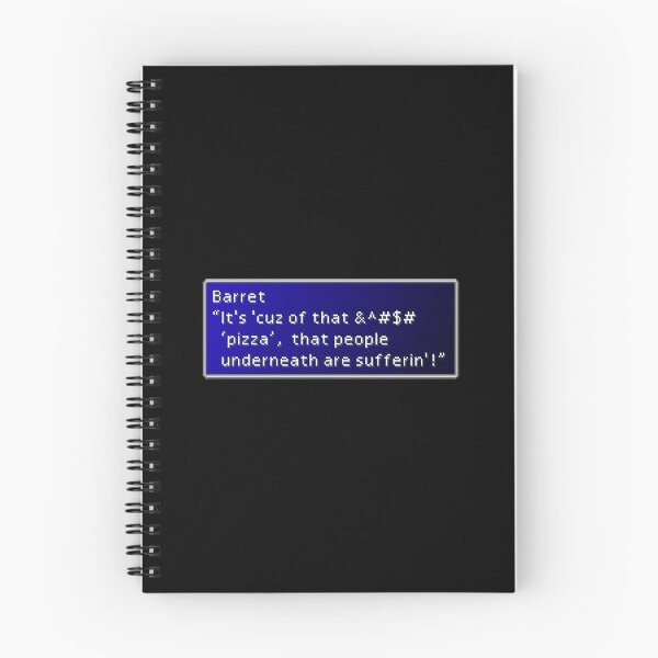 Item preview,  &^#$#Pizza - Barret WallaceDialogue Box designed and sold by MogsterMemes.