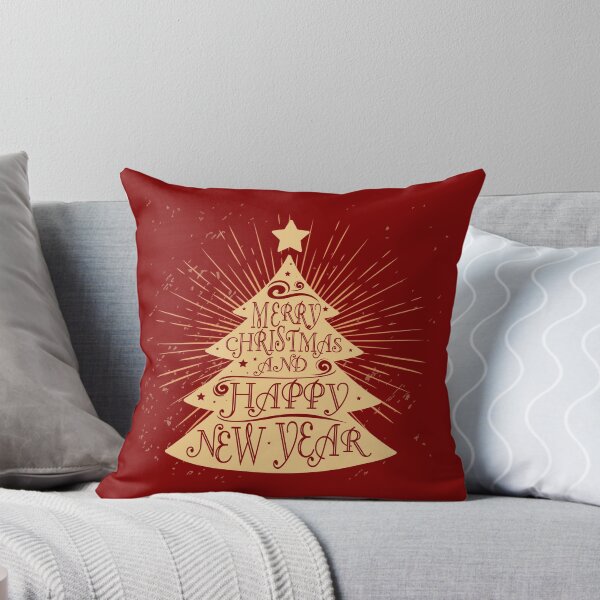 Item preview, Merry christmas and a happy new year christmas tree designed and sold by Bananabro.