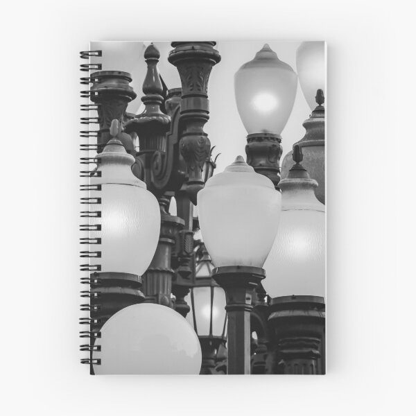 Item preview, Urban Light at LACMA Los Angeles California USA in black and white designed and sold by Mrvell.