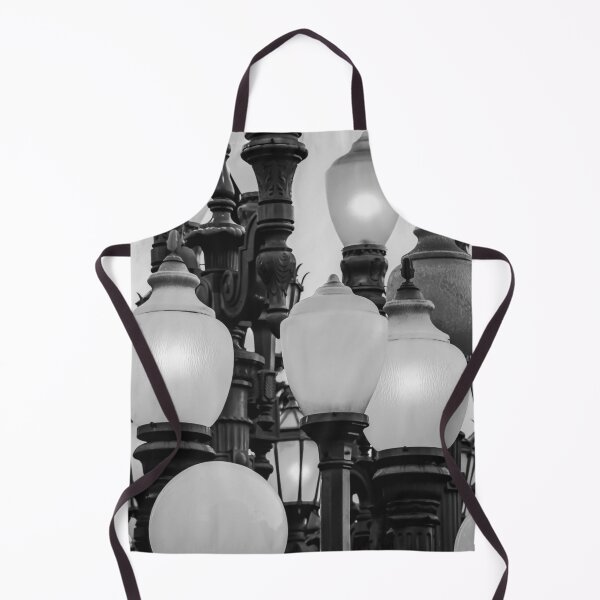 Item preview, Urban Light at LACMA Los Angeles California USA in black and white designed and sold by Mrvell.