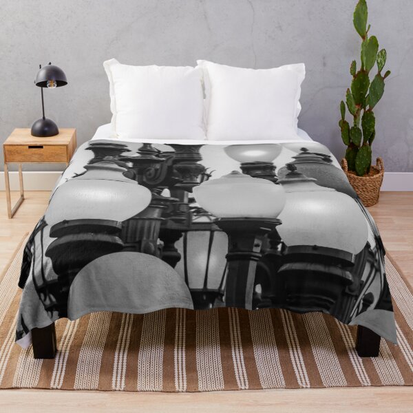 Item preview, Urban Light at LACMA Los Angeles California USA in black and white designed and sold by Mrvell.