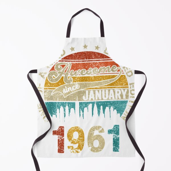 Item preview, 1961 Years Old Vintage January 1961 59th Birthday Gift T-Shirt designed and sold by ImartX.