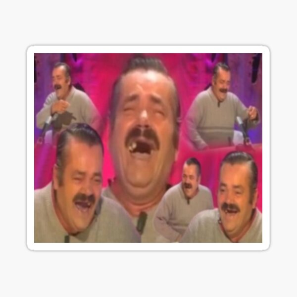 Item preview, Laughing man meme designed and sold by officalimelight.