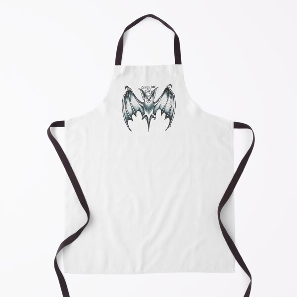 Item preview, Black and White Bat - Crazy Bat Lady designed and sold by The White Bat.