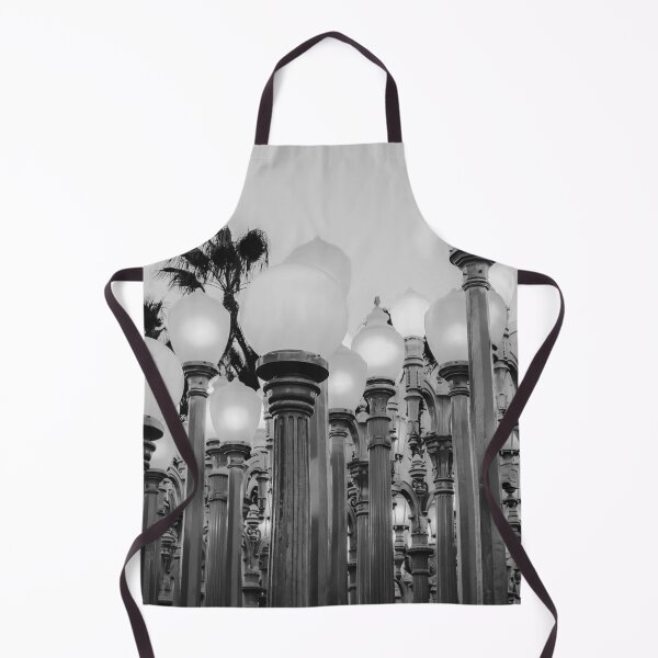 Item preview, Urban Light at LACMA Los Angeles California USA in black and white designed and sold by Mrvell.