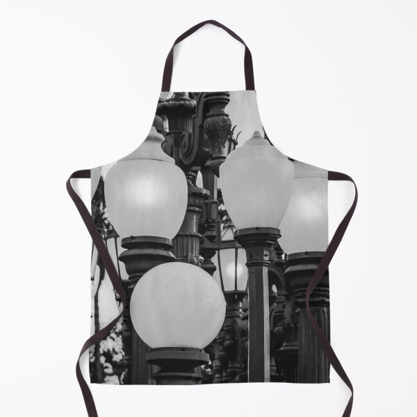 Item preview, Urban Light at LACMA Los Angeles California USA in black and white designed and sold by Mrvell.