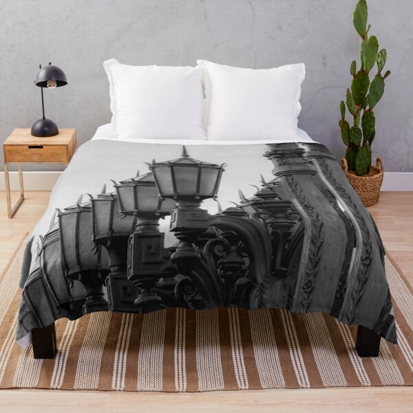 Item preview, Urban Light at LACMA Los Angeles California USA in black and white designed and sold by Mrvell.