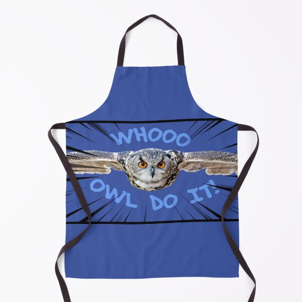 Item preview, Owl Do It! (Blue) designed and sold by BunnyPrinceDegn.