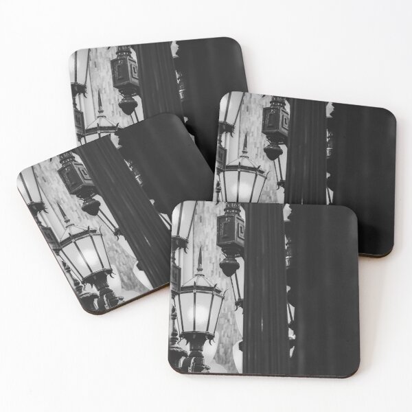 Item preview, Urban Light at LACMA Los Angeles California USA in black and white designed and sold by Mrvell.
