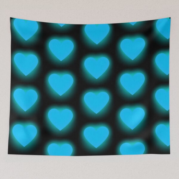 Item preview, Glowing blue heart designed and sold by Aakriti _0.0_.