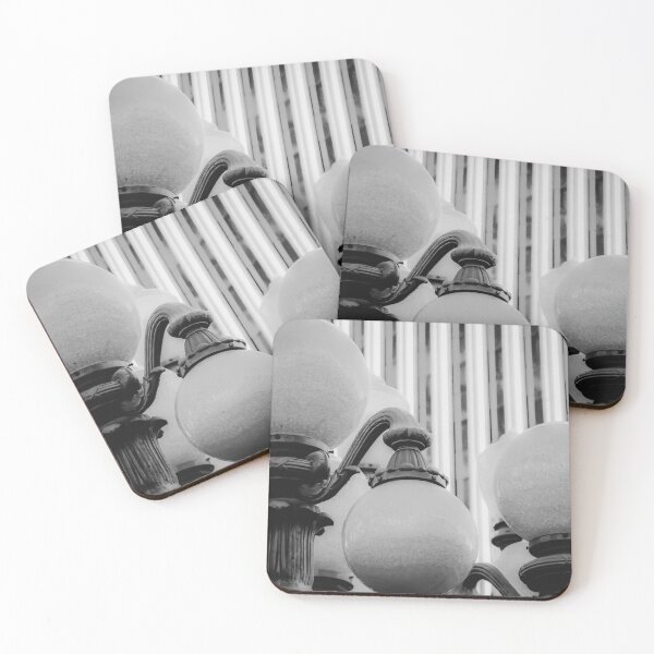 Item preview, Urban Light at LACMA Los Angeles California USA in black and white designed and sold by Mrvell.