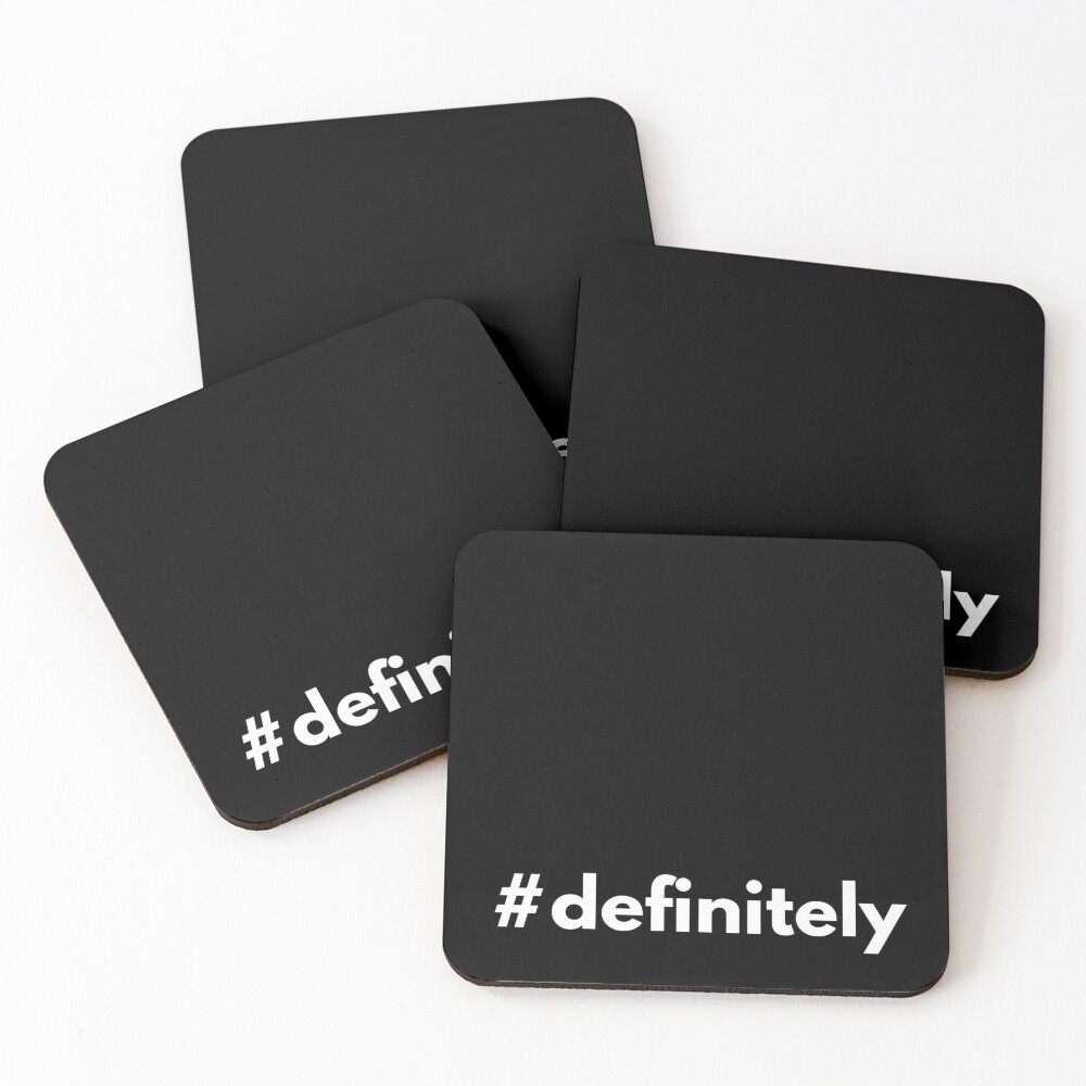 Item preview, Coasters (Set of 4) designed and sold by HashtagZone.