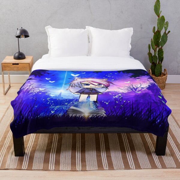 Gacha life in the magic forest Throw Blanket