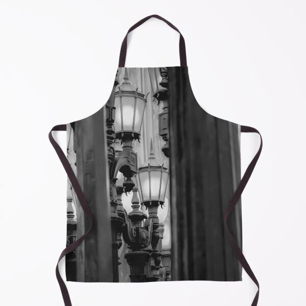 Item preview, Urban Light at LACMA Los Angeles California USA in black and white designed and sold by Mrvell.