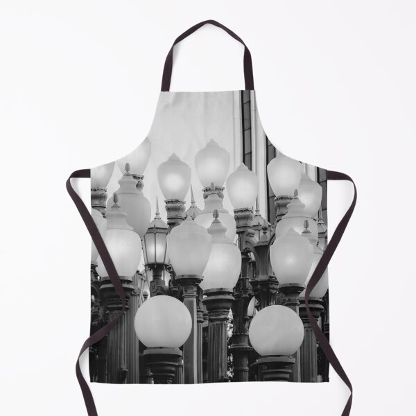 Item preview, Urban Light at LACMA Los Angeles California USA in black and white designed and sold by Mrvell.