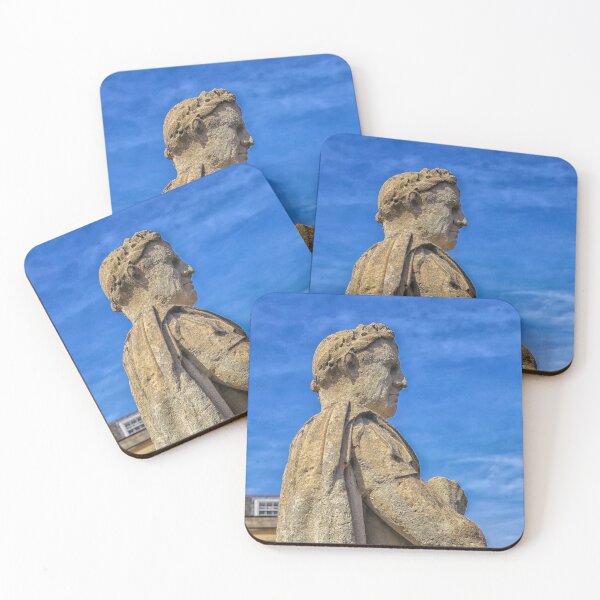 Item preview, Statue of Julius Ceasar at the Roman Baths designed and sold by Photopat.