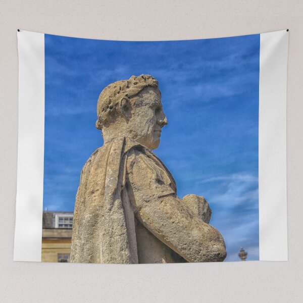 Item preview, Statue of Julius Ceasar at the Roman Baths designed and sold by Photopat.
