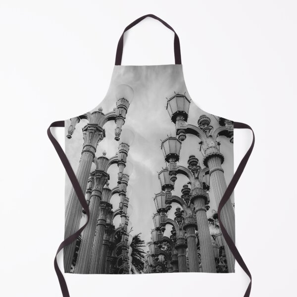 Item preview, Urban Light at LACMA Los Angeles California USA in black and white designed and sold by Mrvell.