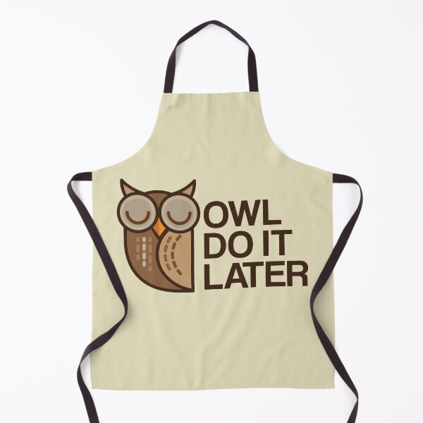 Item preview, Owl Do It Later designed and sold by Andantino.