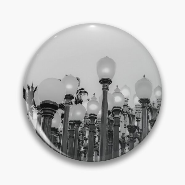Item preview, Urban Light at LACMA Los Angeles California USA in black and white designed and sold by Mrvell.