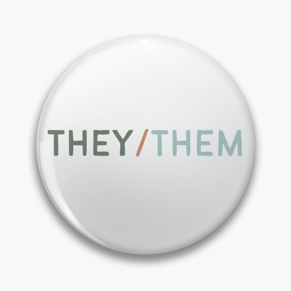 Item preview, They/Them Pronouns designed and sold by keepongoods.