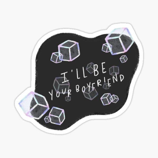 enhypen let me in 20 cube lyric sticker by hugbeom redbubble