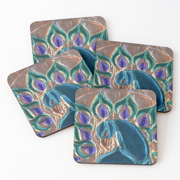 Item preview, Copper Peacock designed and sold by Marcella Chapman.