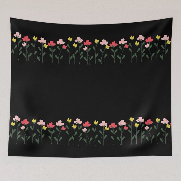 Item preview, Flowerbed pattern designed and sold by Aakriti _0.0_.