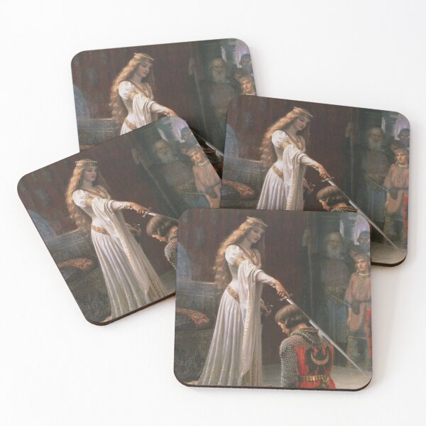 Item preview, The Accolade by Edmund Leighton. designed and sold by Ethereal Amour.