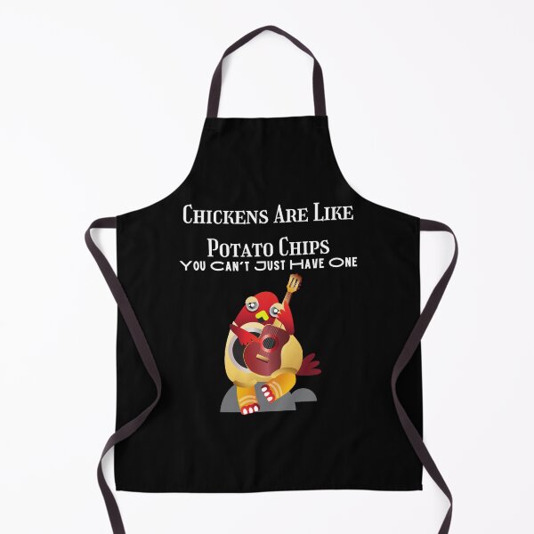 Item preview, chickens are like potato chips you can't just have one,funny shirt gift animal  designed and sold by piskwi.