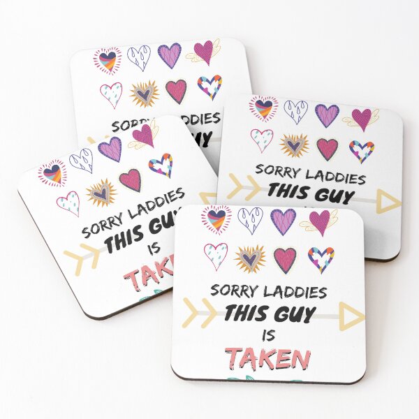 Item preview, SORRY LADIES THIS GUY IS TAKEN | Valentine Gift For Husband | Valentine Day  designed and sold by BECOOOL.