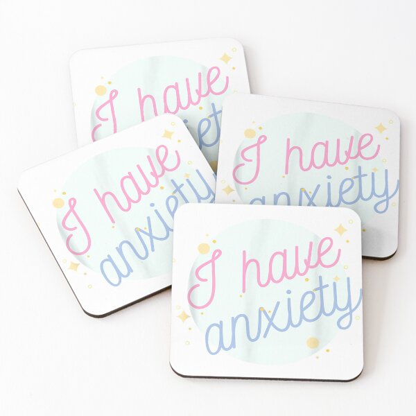 Item preview, Aesthetic I Have Anxiety T-Shirt designed and sold by ImartX.