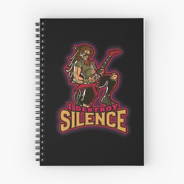 Item preview, I Destroy Silence - Guitar Lovers designed and sold by The Full Cart.