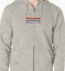 Trump/Camacho 'Make America 'Bate Again' Zipped Hoodie