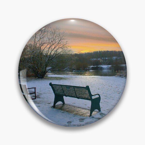 Item preview, Winter Sunrise at Dearne Valley Park designed and sold by Alisonchambers2.