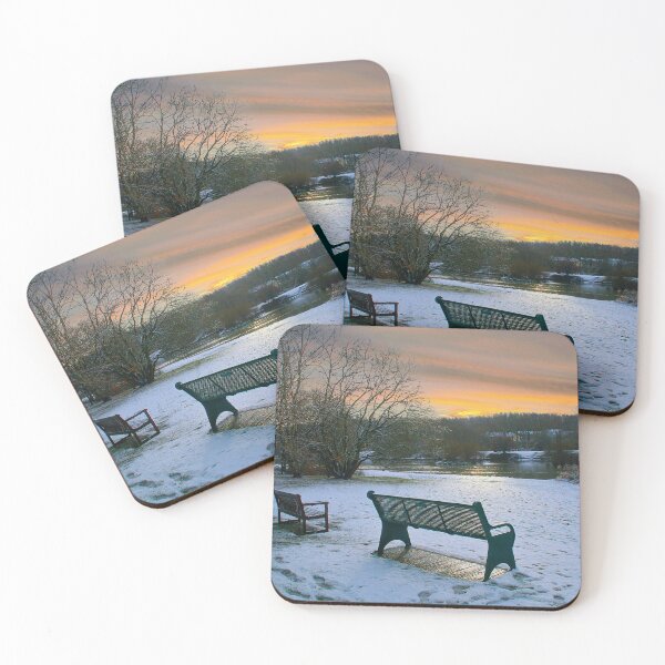 Item preview, Winter Sunrise at Dearne Valley Park designed and sold by Alisonchambers2.