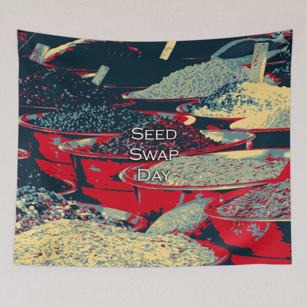 Item preview, I LOVE SEED SWAP DAY designed and sold by REALDesign-Shop.