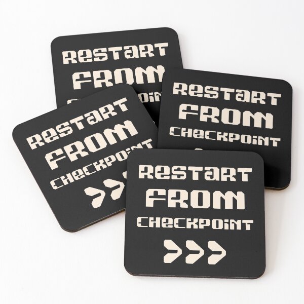 Item preview, Restart From Checkpoint designed and sold by Legit Hooligan.